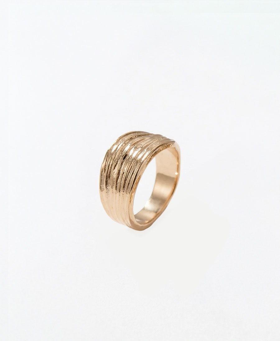 Fingerring NORA - Vergoldet