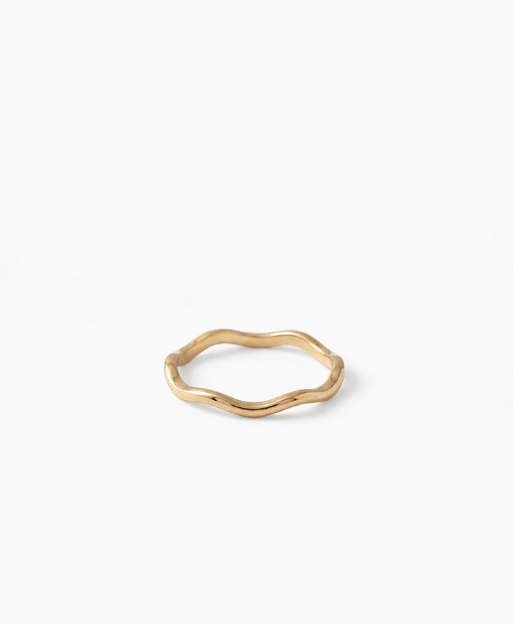 Fingerring WIOLA - Vergoldet