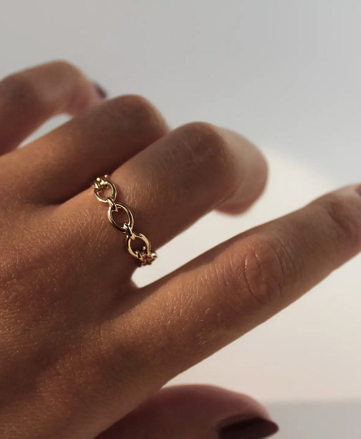 Fingerring vergoldet - Elise