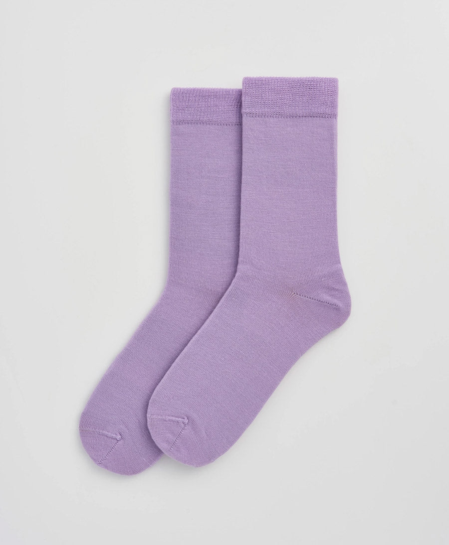 Merino Socken - Flieder