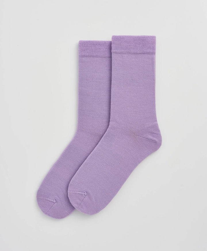 Merino Socken - Flieder