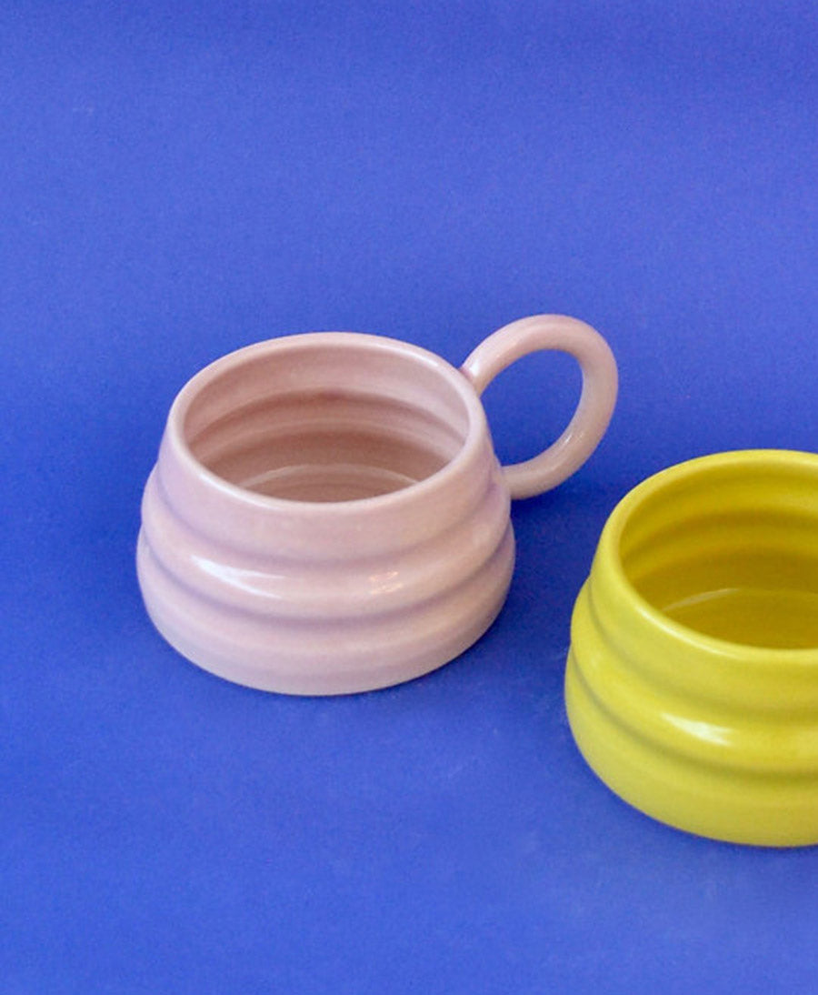 Tasse aus Keramik - Ripple Mug Lila
