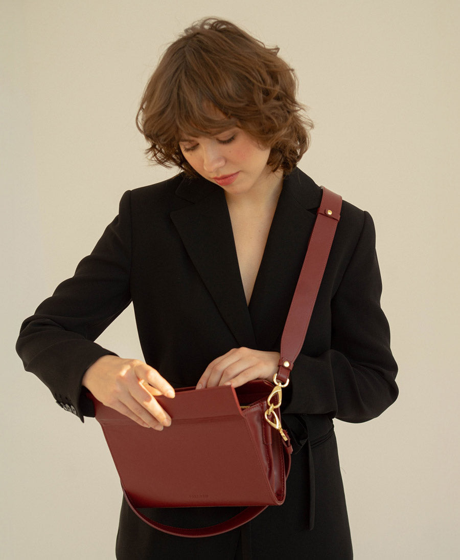 Balagan Umhängetasche Handtasche aus Leder