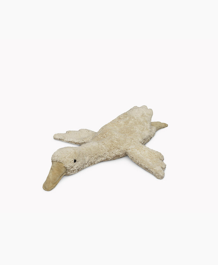 Gans (klein) Kuscheltier & Wärmekissen - Beige