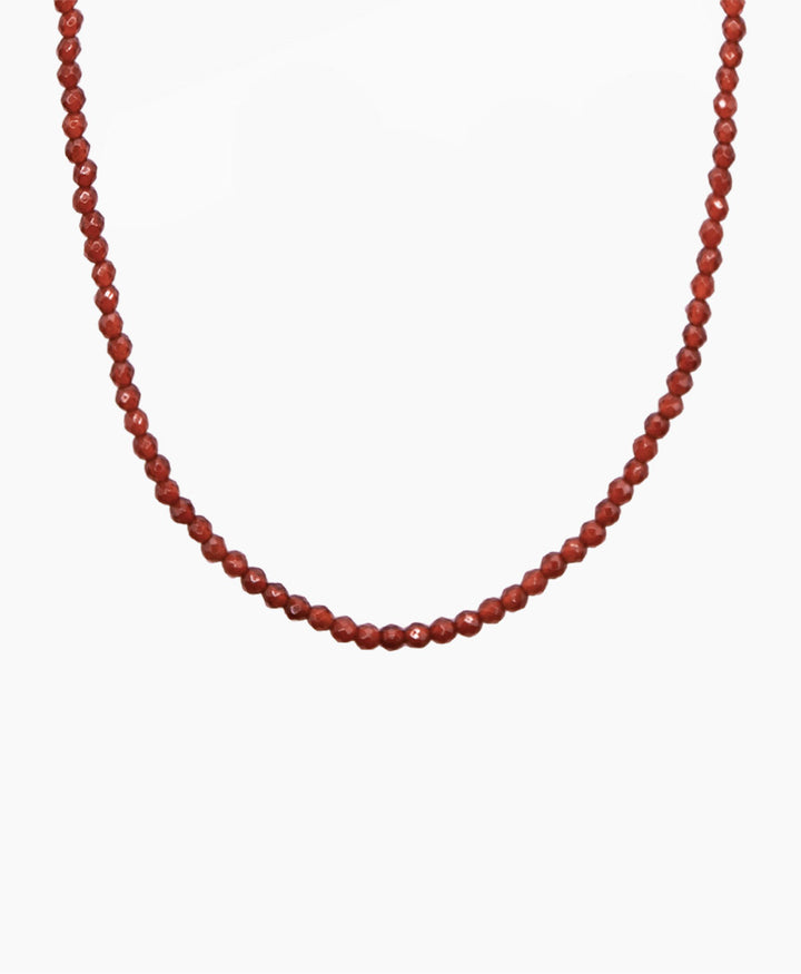 Halskette Choker - Garnet