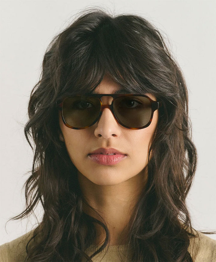 Sonnenbrille "Gelo" - Tortoise Grün