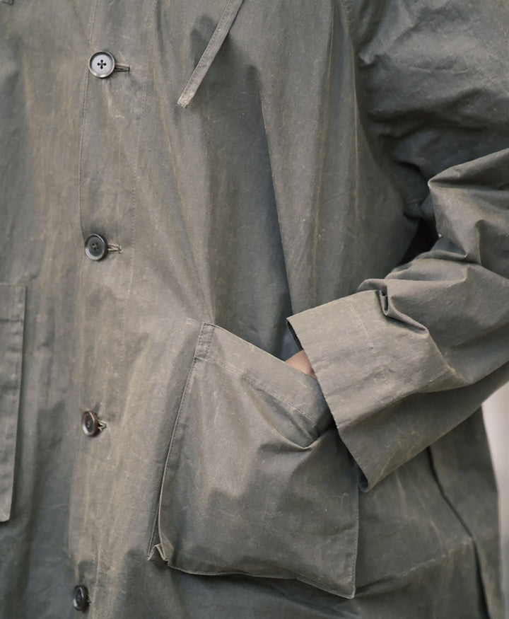 Jacke Forest Jacket aus gewachster Baumwolle - Deep Olive