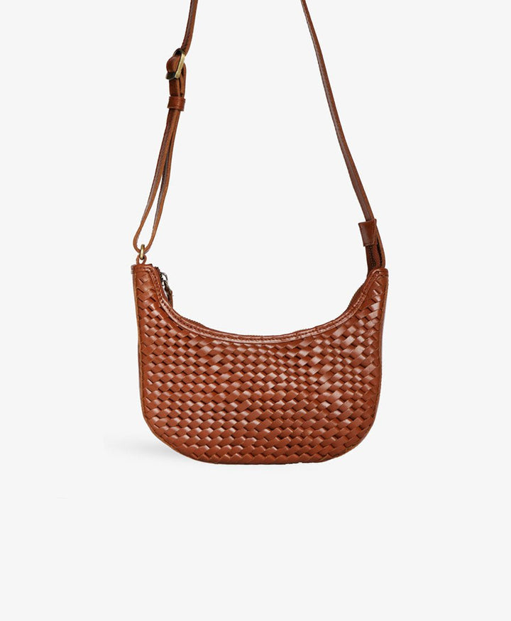 Gewebte Umhängetasche "Mini Sling" - Sienna - BEMBIEN - clomes