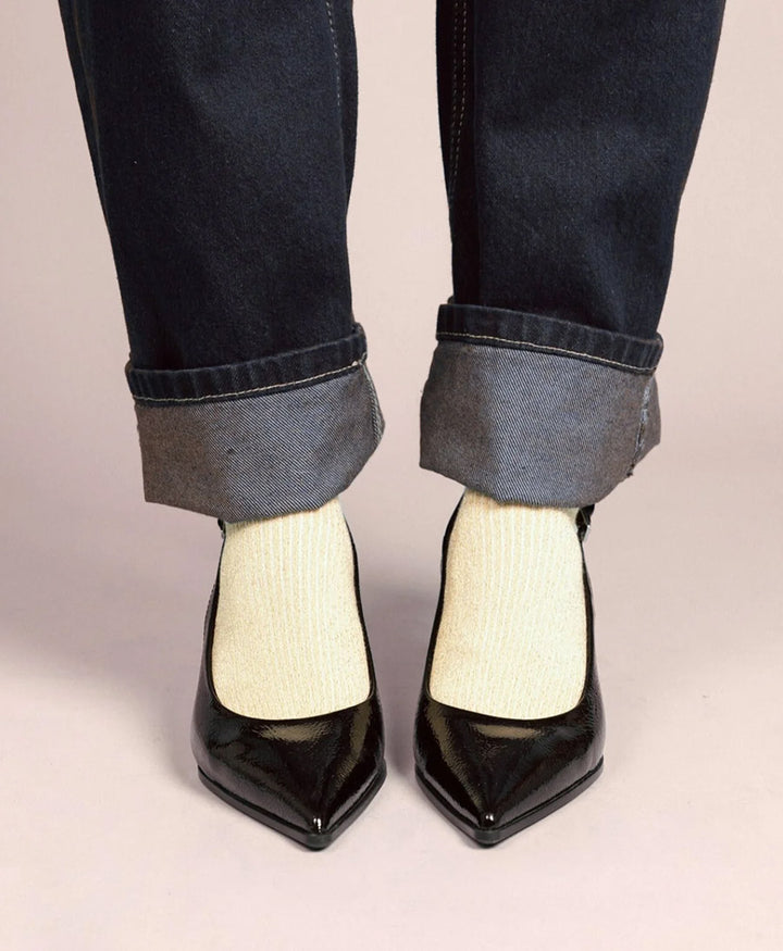 Glitzer Socken Lyocell - Sorbet