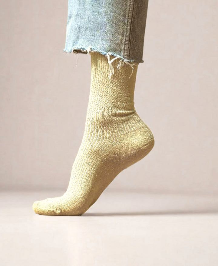 Glitzer Socken Lyocell - Sorbet