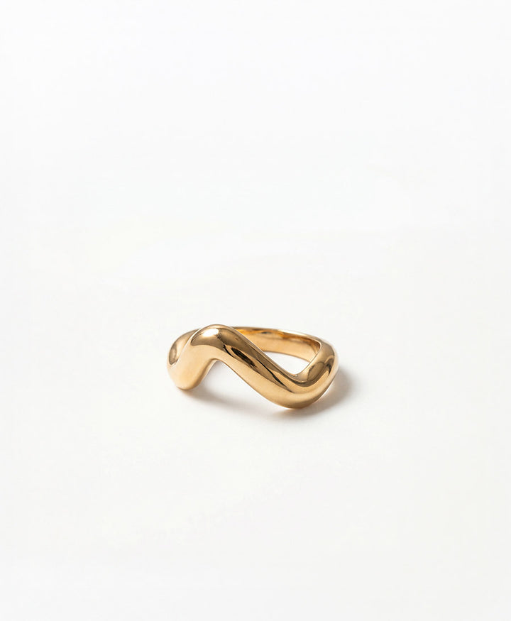 Fingerring GLORIA - Vergoldet