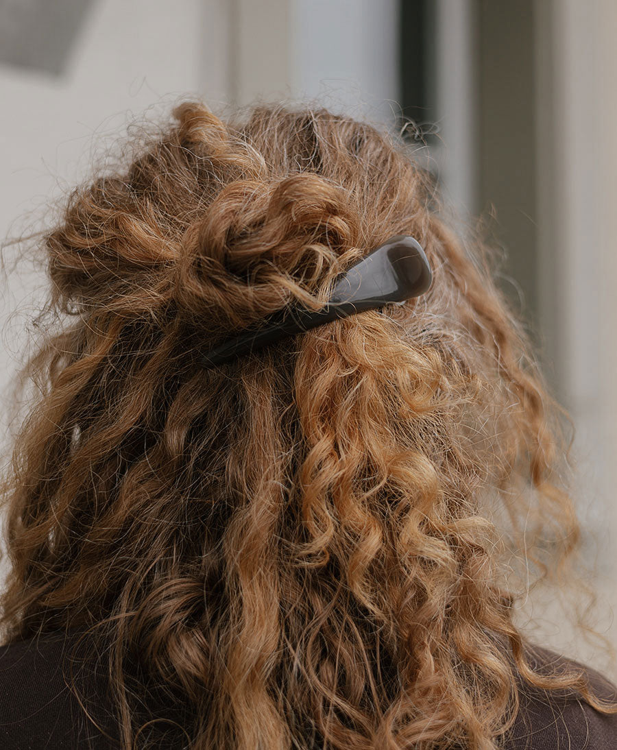 Haarclip AVA Grande - Oliv