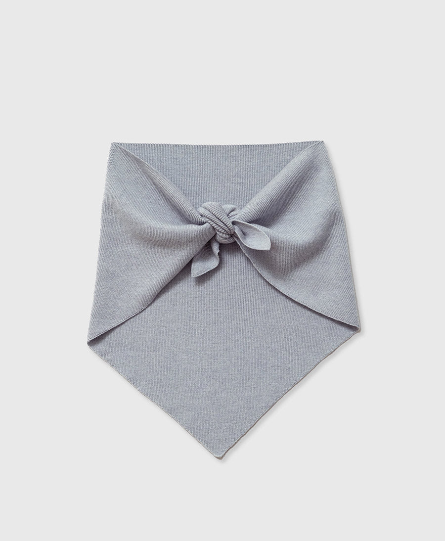 Strick-Bandana - Grau (Heather Grey)