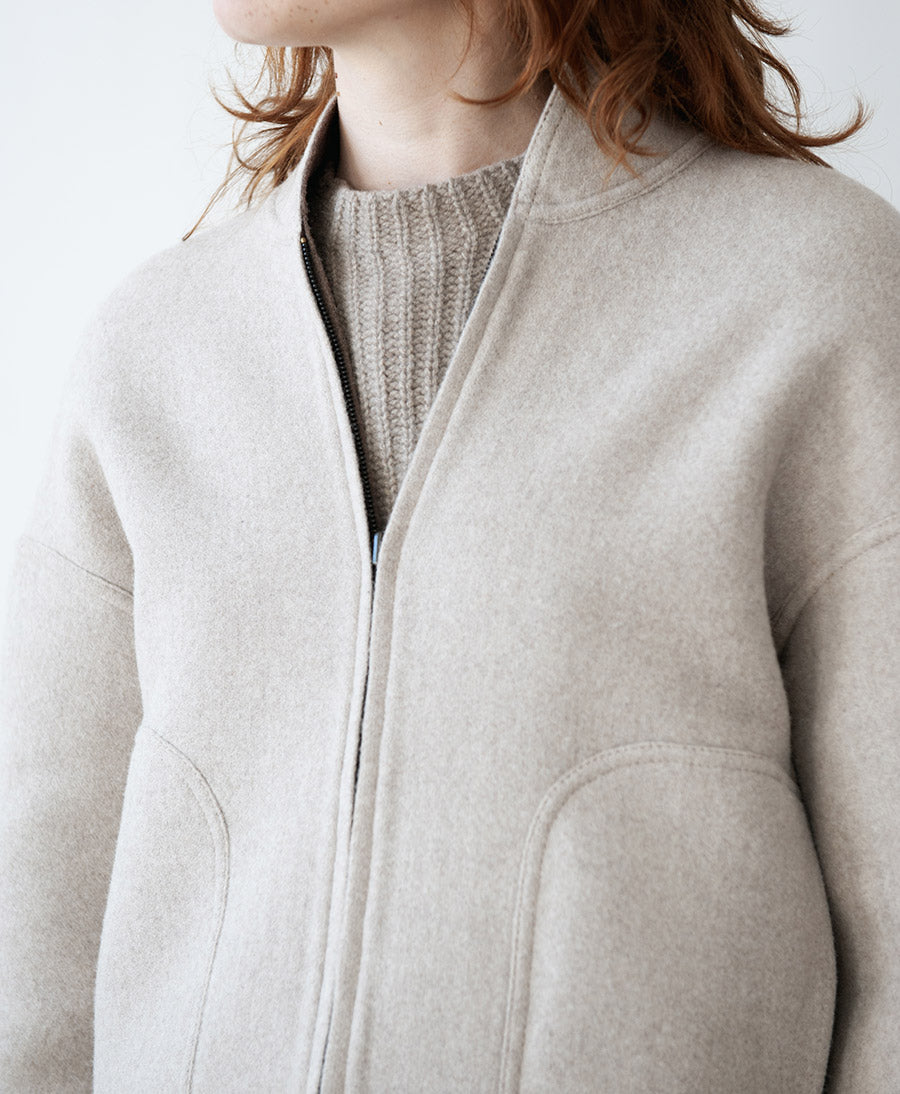 Wendejacke ELEANOR JACKET - Greige / Mocca
