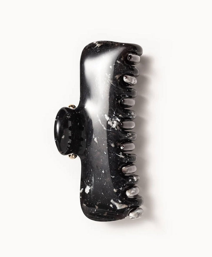 Grosse Haarklammer - BLACK MARBLE CLAW CLIP - UNDO - clomes