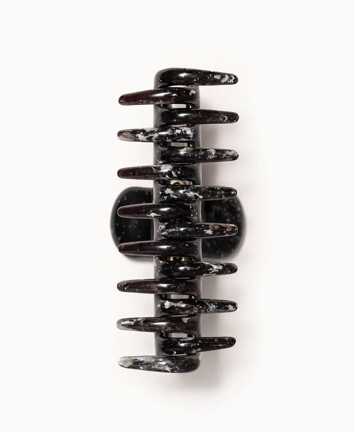 Grosse Haarklammer - BLACK MARBLE CLAW CLIP - UNDO - clomes