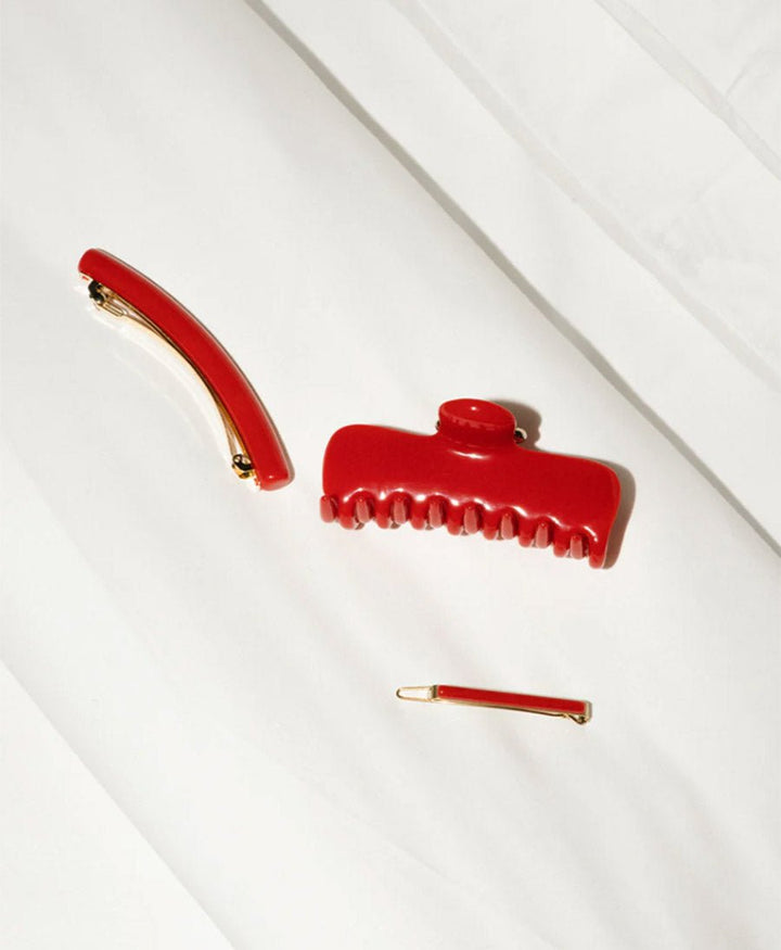 Haarclip - ROSSO BARETTA - UNDO - clomes