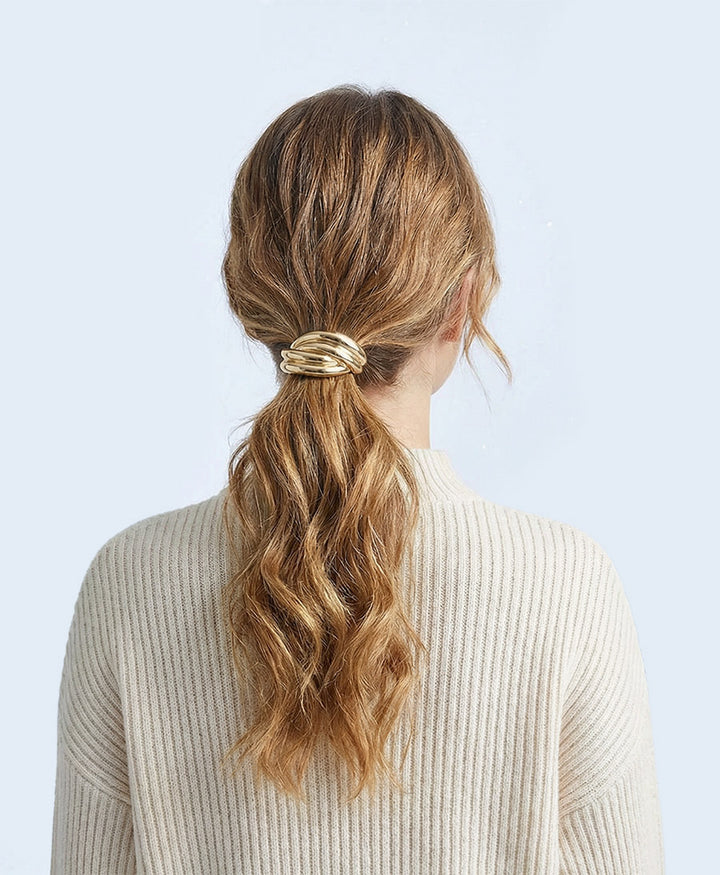 Haargummi MILA - Messing