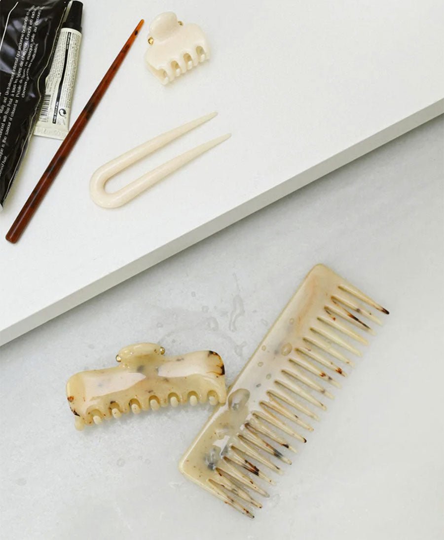 Haarkamm - LIGHT TORTOISE COMB - UNDO - clomes