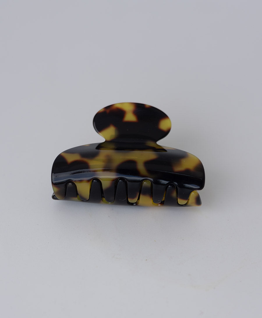 Haarklammer CARMELLA (M) aus Acetat - Tortoise