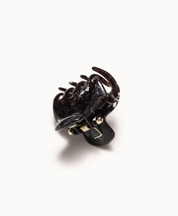 Haarklammer - BLACK MARBLE CLAW CLIP - UNDO - clomes