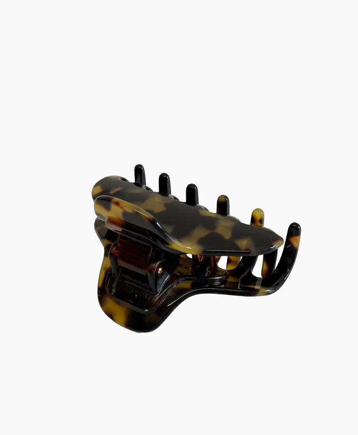 Haarklammer CARLA (M) aus Acetat - Tortoise