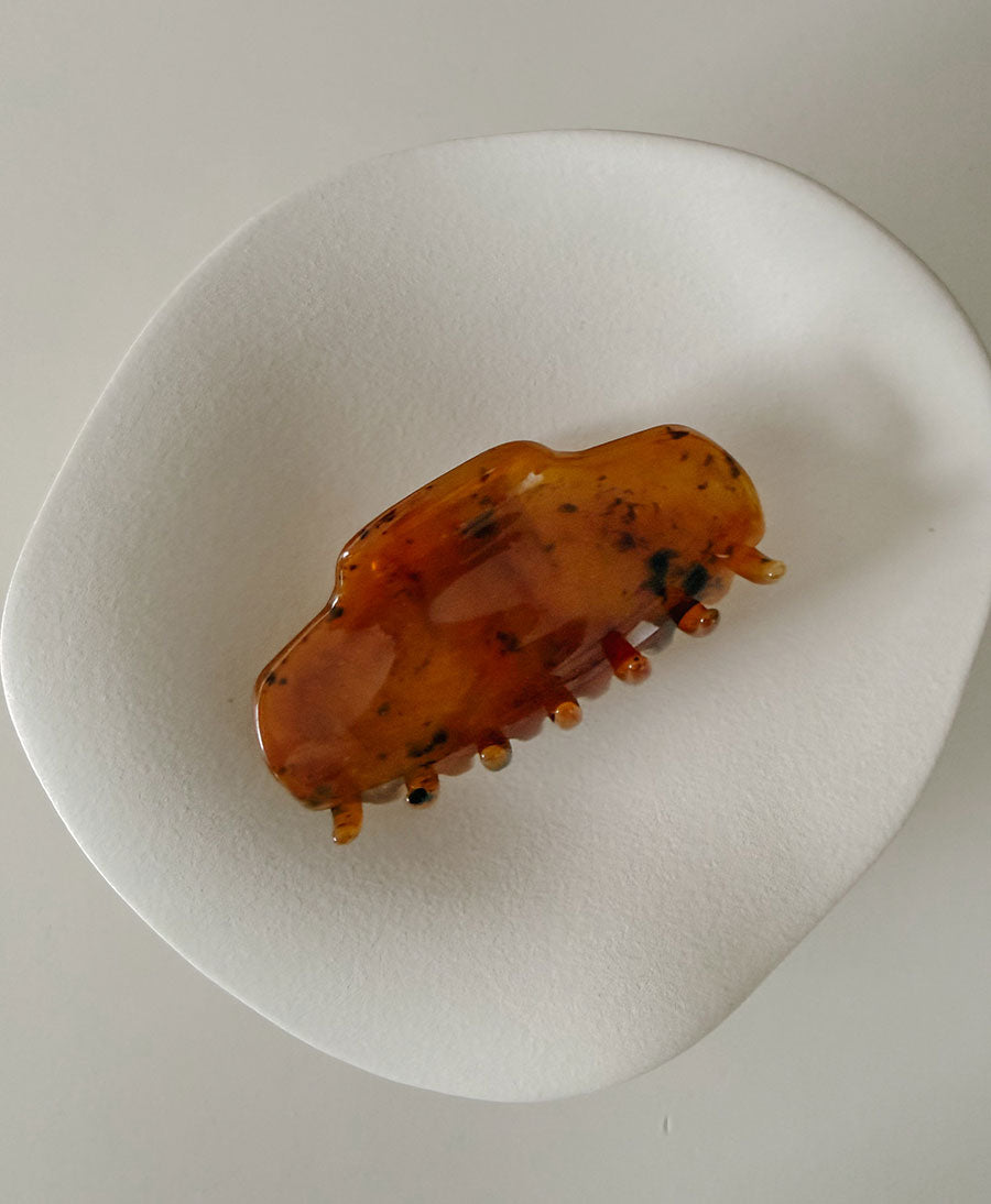 Haarklammer LIVA - Cognac Tortoise