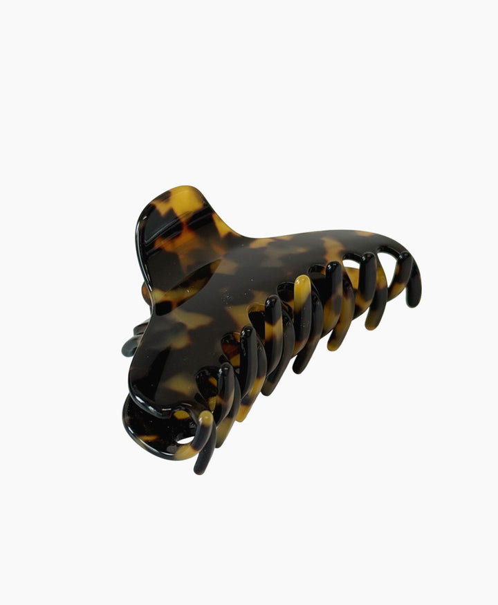 Haarklammer CLAIRE (L) aus Acetat - Tortoise