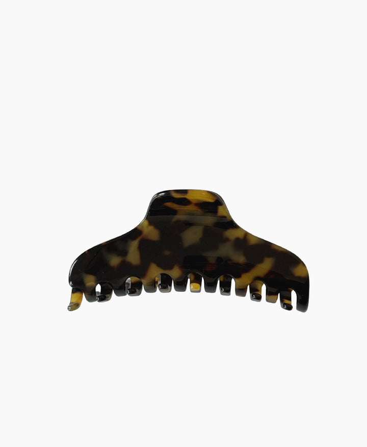 Haarklammer CLAIRE (L) aus Acetat - Tortoise