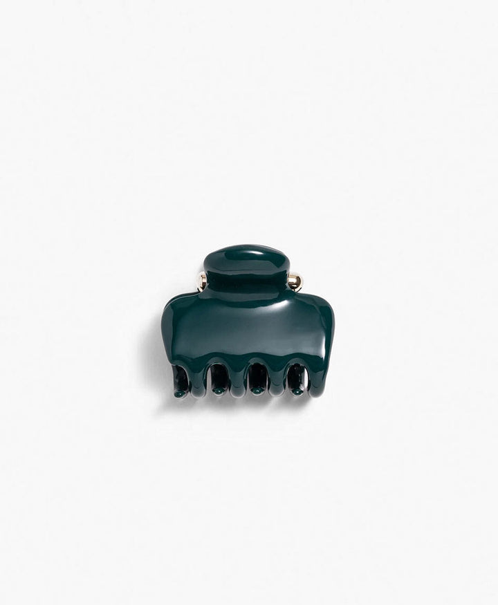 Kleine Haarklammer - DEEP GREEN CLAW CLIP