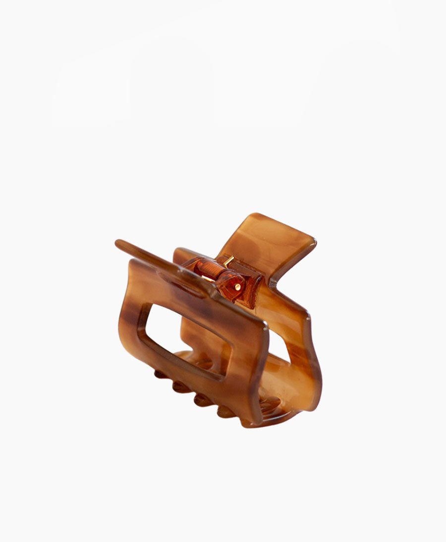 Haarklammer FRIDA aus Acetat - Caramel - Clomes - clomes