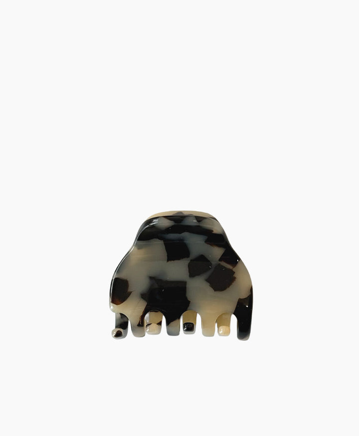 Haarklammer CHIARA (S) aus Acetat - Helles Tortoise