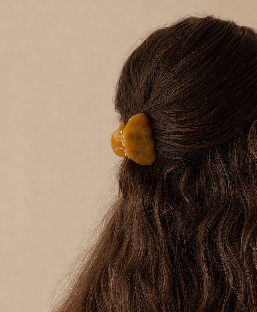 Haarklammer LIV - Honig Tortoise