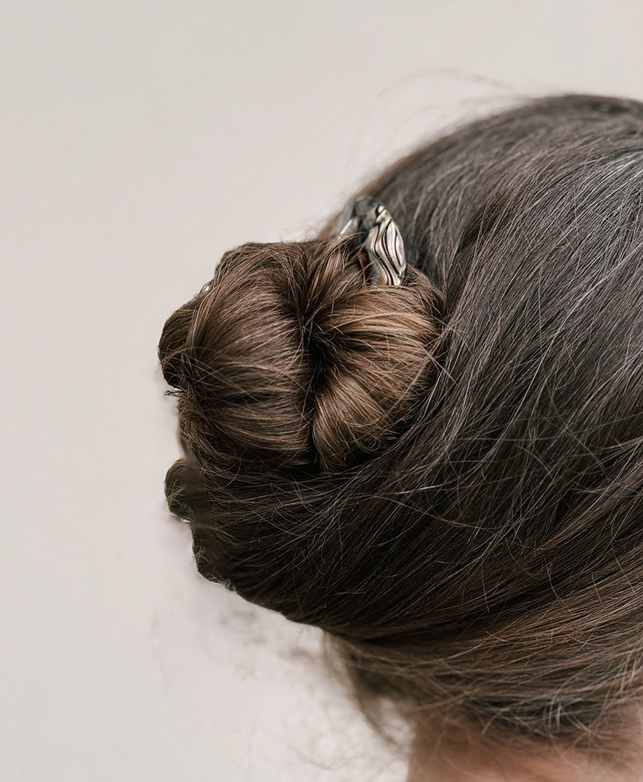 Haarnadel CALEA aus Acetat - Onyx