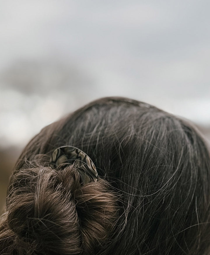 Haarnadel CALEA aus Acetat - Onyx