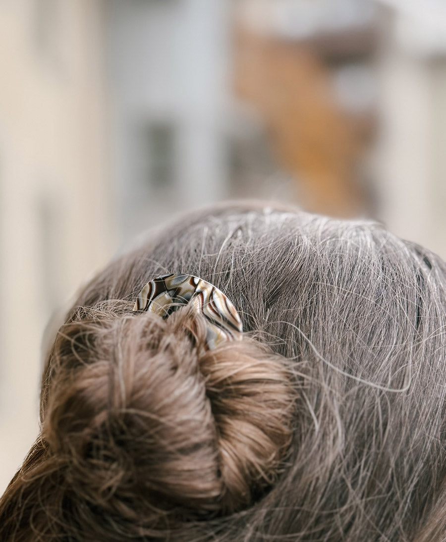 Haarnadel CALEA aus Acetat - Onyx