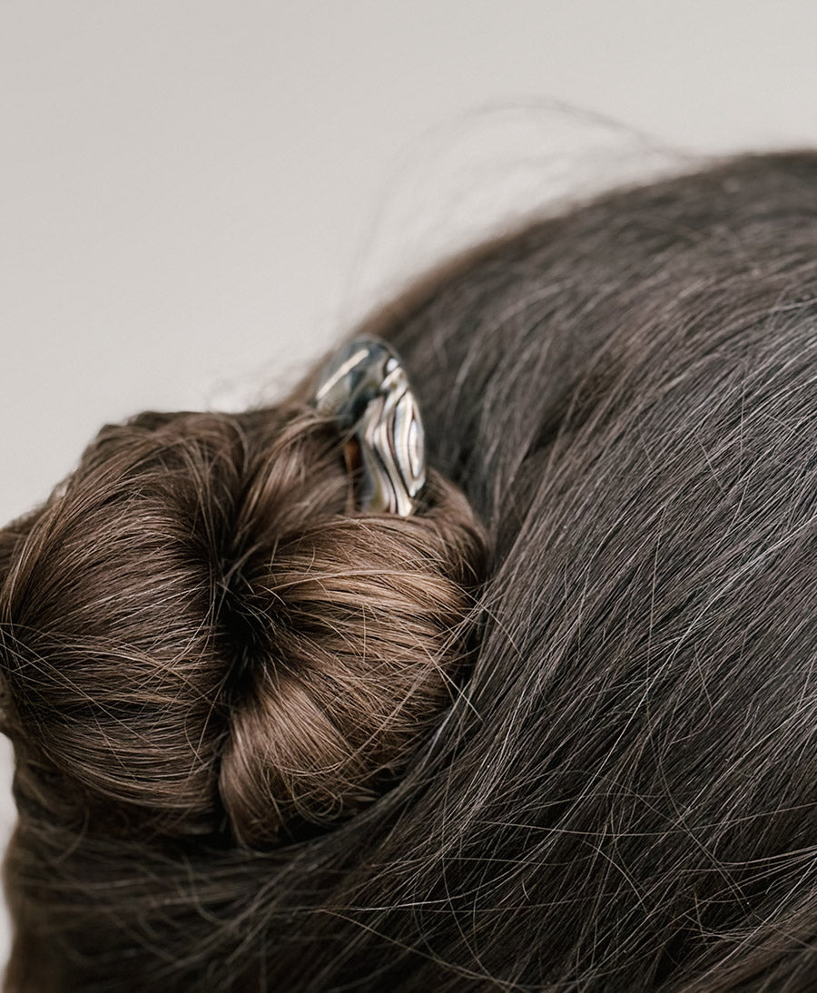 Haarnadel CALEA aus Acetat - Onyx