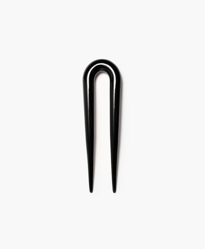 Grosse Haarnadel - JET BLACK U-PIN