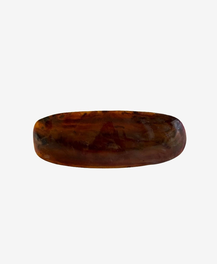 Haarclip JUNA - Mahagoni Tortoise