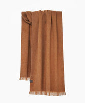 Halstuch Alpaka Schal Solid Bufandy in Solid Chestnut