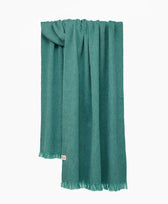 Halstuch Alpaka Schal Solid Bufandy in Solid Green Jade