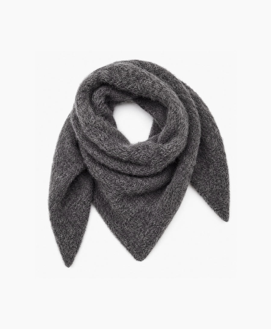 Strickschal Kasper - Dunkelgrau