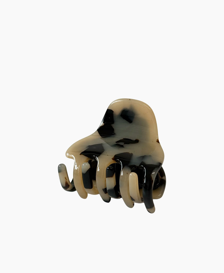 Haarklammer CHIARA (S) aus Acetat - Helles Tortoise