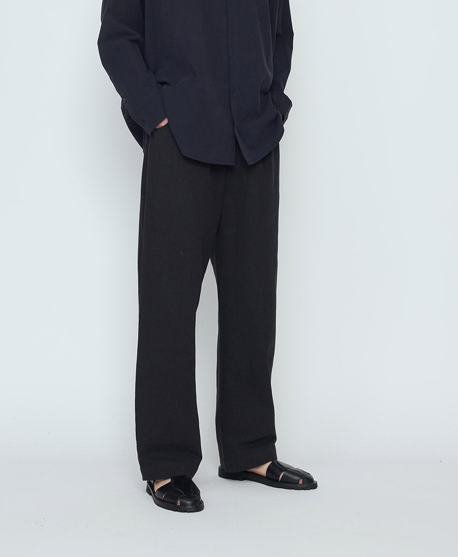 Stoffhose Signature Curve Legged Trouser - Schwarz