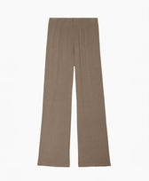 Trainerhose Sweater Rib Simple Pant Donni in Mushroom