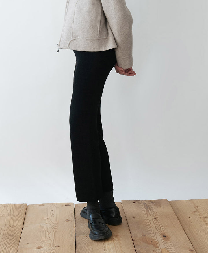 Strickhose Clio Pants - Schwarz