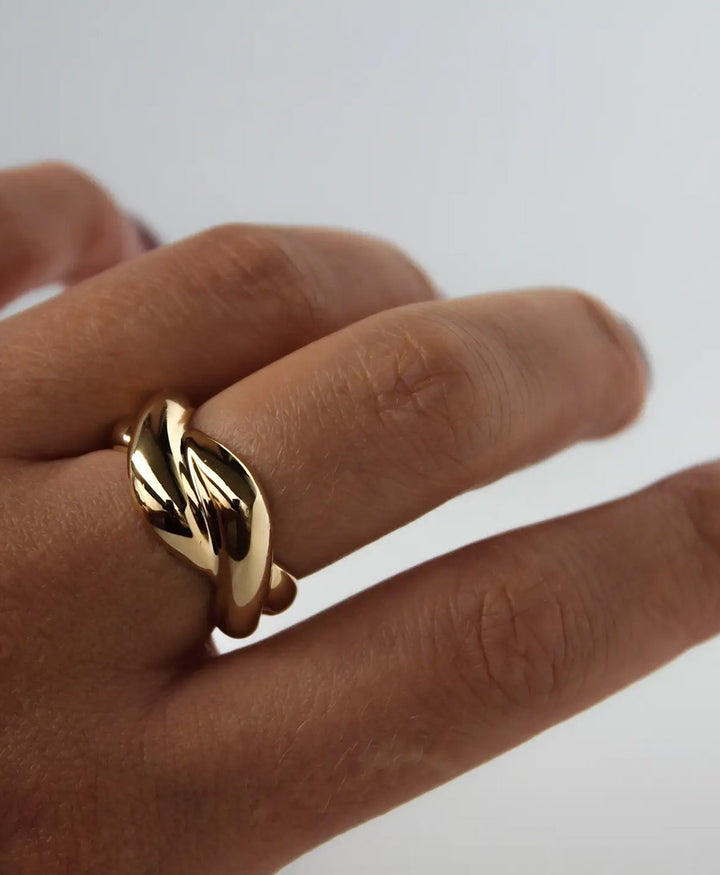 Fingerring vergoldet - Telegraph