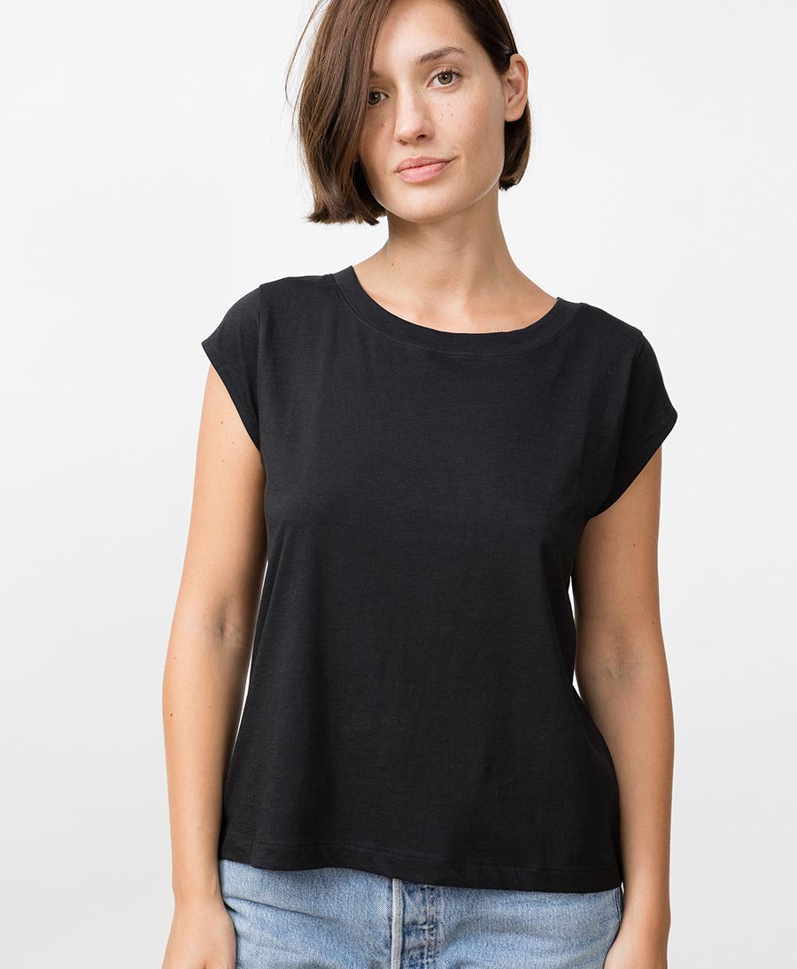 Isla Top - schwarz - JUNGLE FOLK - clomes