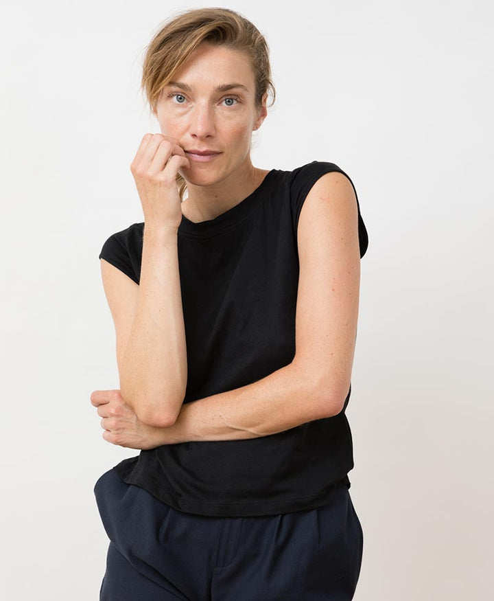 Isla Top - schwarz - JUNGLE FOLK - clomes
