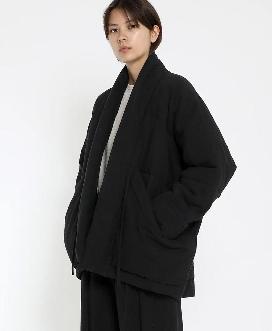 Gesteppte Jacke Signature Sumo Puffer - Textured Edition - Schwarz